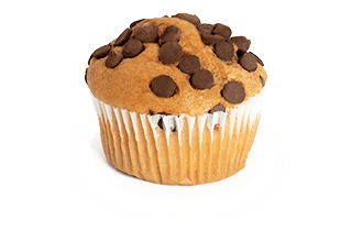 Deluxe Chocolate Chip Muffins